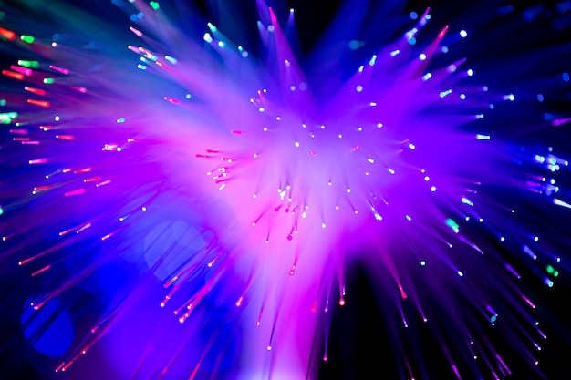 Free photo optical fiber background