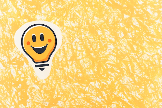 Free Photo optimism wallpaper with smiley face