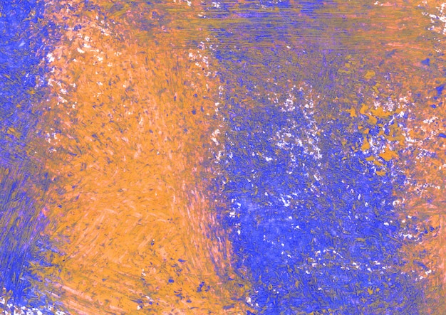 Free Photo orange and blue watercolor texture