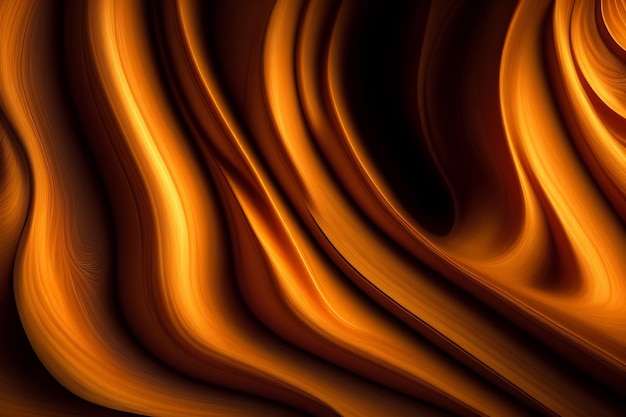 Free photo orange flames on a black background