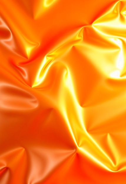 Free photo orange holographic texture background