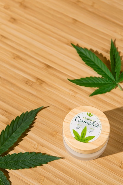 Organic cbd skincare product