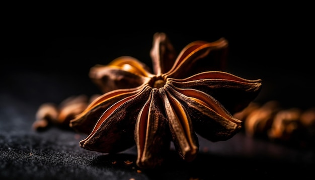 Organic star anise a seasoning for healthy food generated by AI