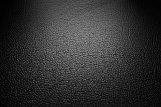 Original black leather texture background