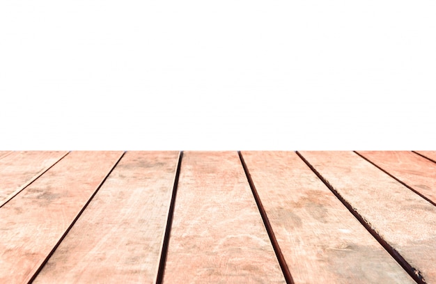 Free photo original plank table background