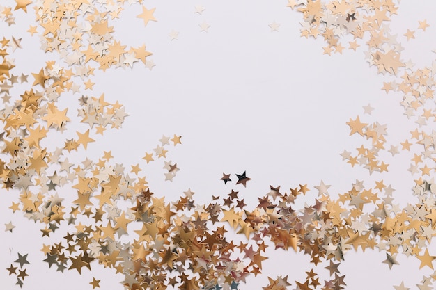 Free Photo ornamental golden stars