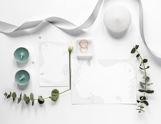 Free photo ornaments for wedding on table