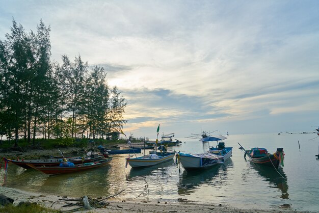 outdoor fishery trip village thailand