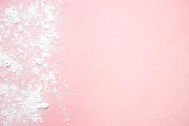 Paint splashes on pink