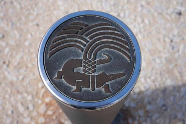 Palm and Crocodile Emblem of Nimes Southern France