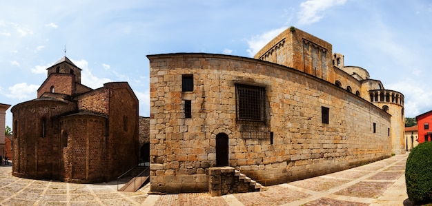 panorama of Cathedral of Santa Maria d'Urgell