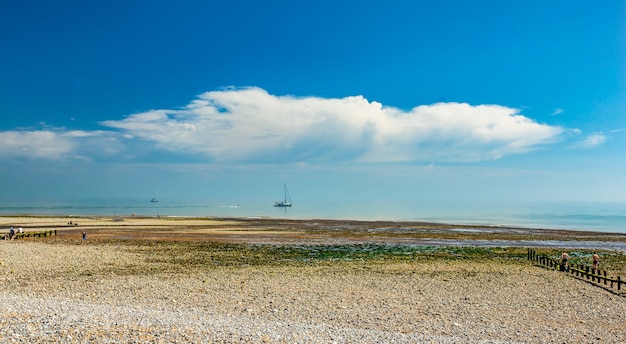 Free Photo panoramic shot of the seven sisters national park in england