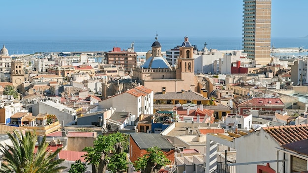 Panoramic view of Alicante