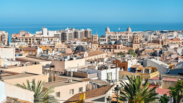 Panoramic view of Alicante