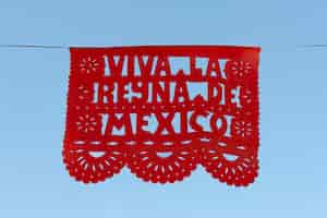 Free photo papel picado party decorations