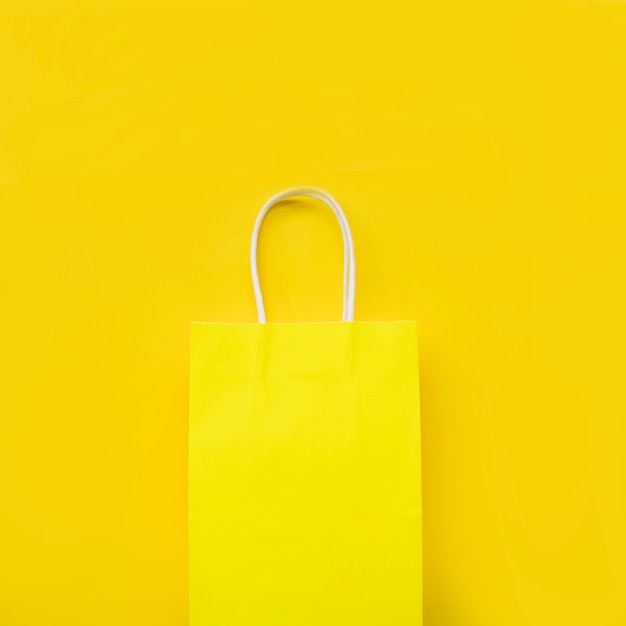 Paper bag against a wall