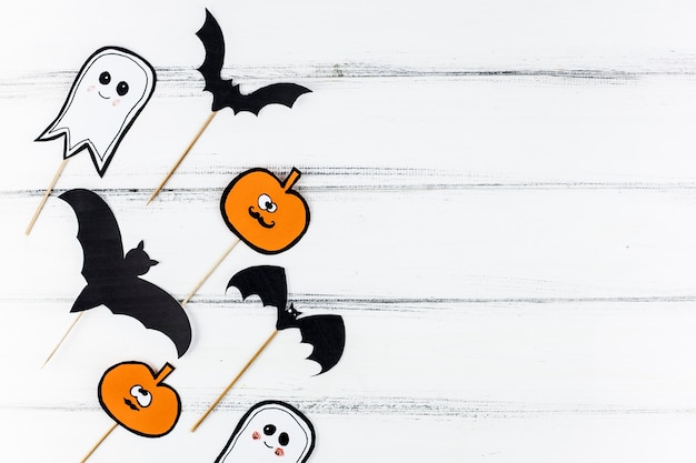 Free Photo paper decorations for halloween 