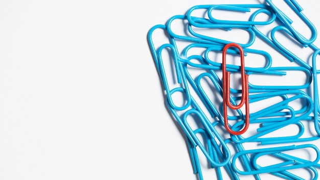 Free photo paperclips