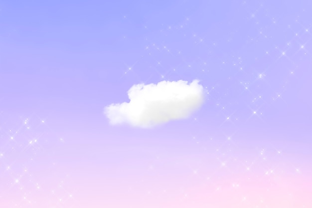 Free photo pastel background of sky in feminine style