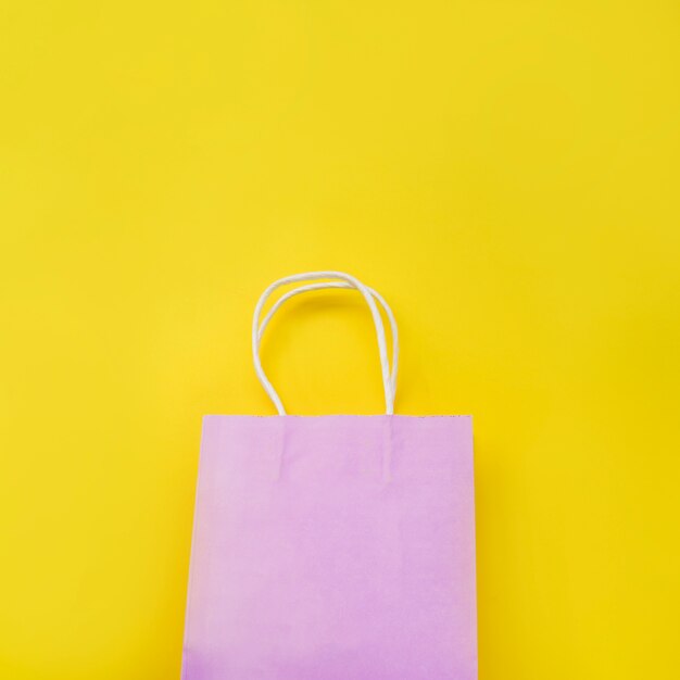 Pastel color paper bag