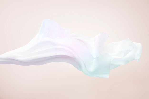 Free Photo pastel fabric motion texture