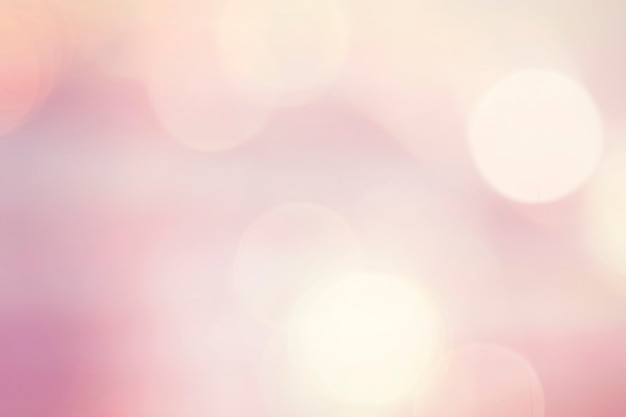 Pastel pink bokeh lights