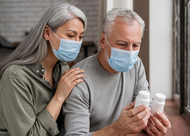 Patients checking medical treatment