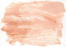 Free photo peach acrylic brush stroke vector