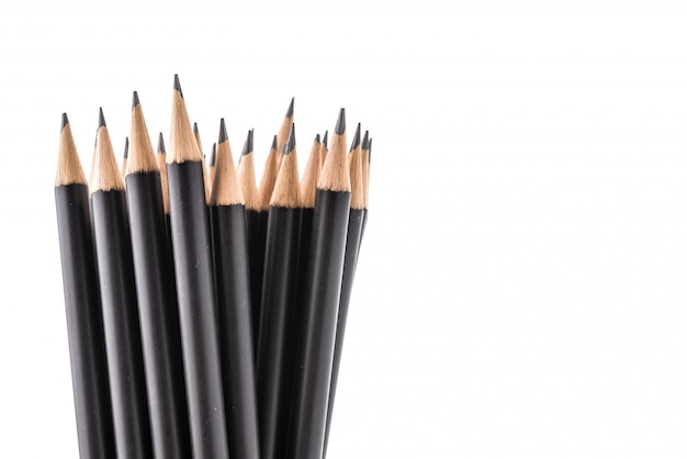 Pencil isolated on white background