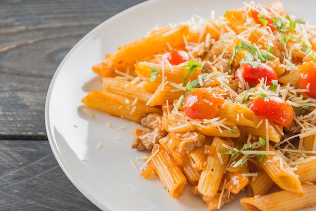 Penne pasta