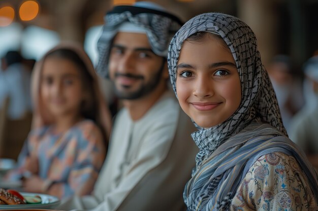 People celebrating ramadan together