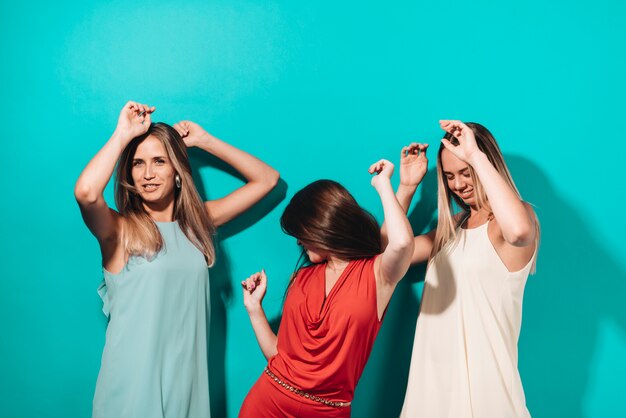 People dancing at a party