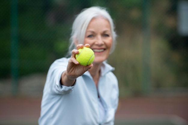 People having happy retirement activity