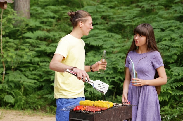 People on the picnic