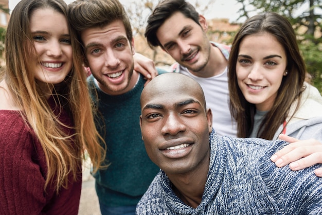 People smiling for a photo