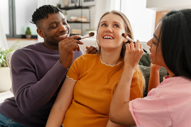 People spending time together and experiencing time expansion