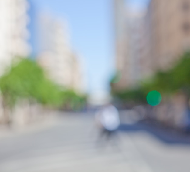 Person crossing a road