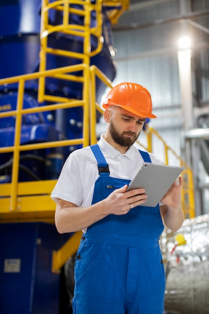 Person working in building and construction