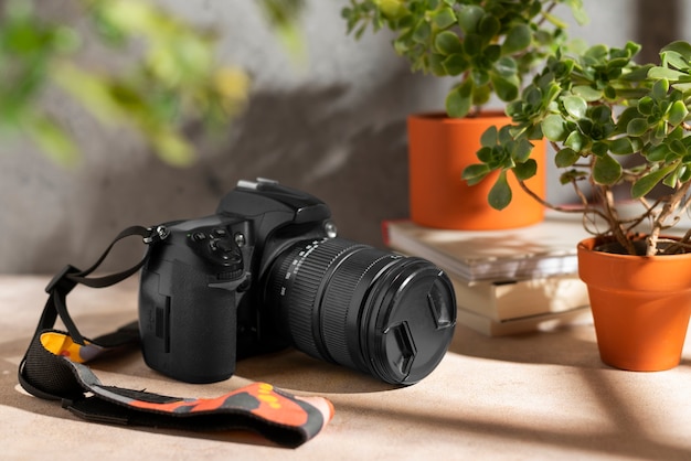 Free photo photo camera still life