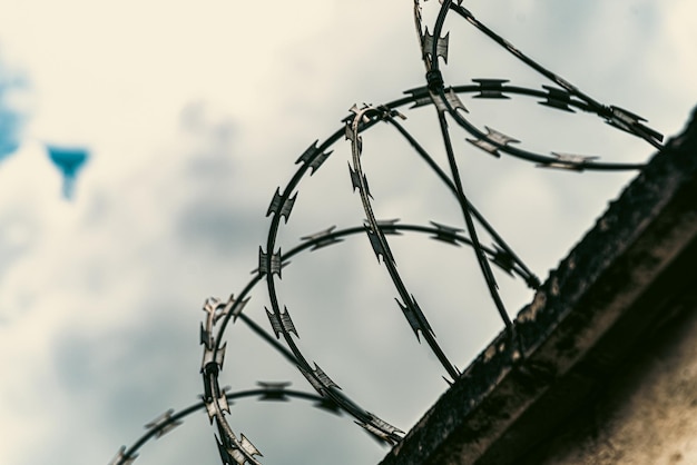 Free Photo photo of a residential security fence