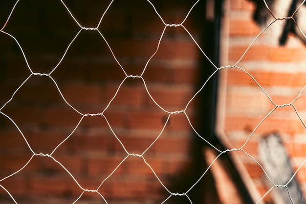 Free photo photo of a residential security fence