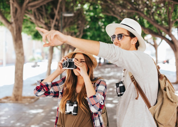 Photographers travelling