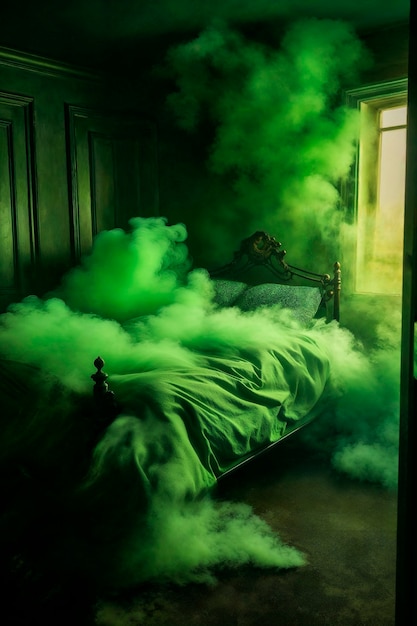 Free photo photorealistic colorful smoke