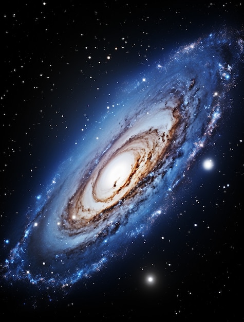 Free photo photorealistic galaxy background