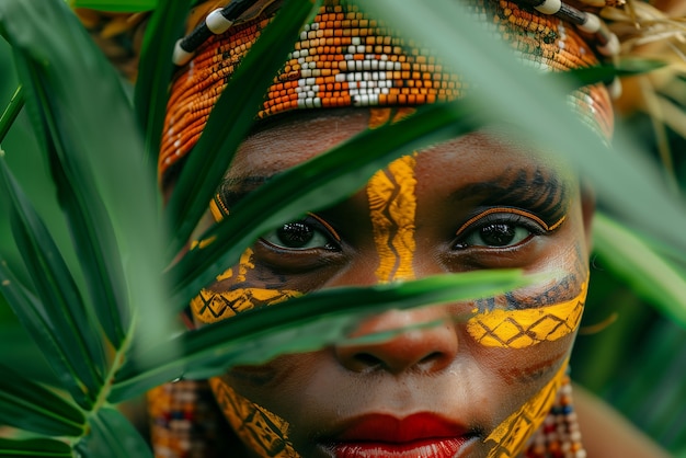 Free Photo photorealistic portrait of african woman