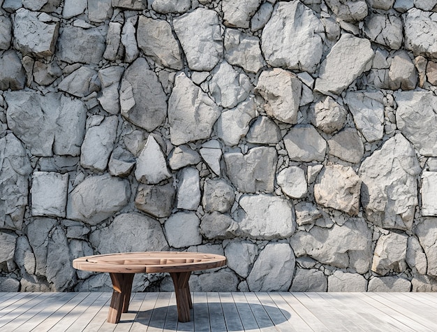 Free Photo photorealistic stone wall surface