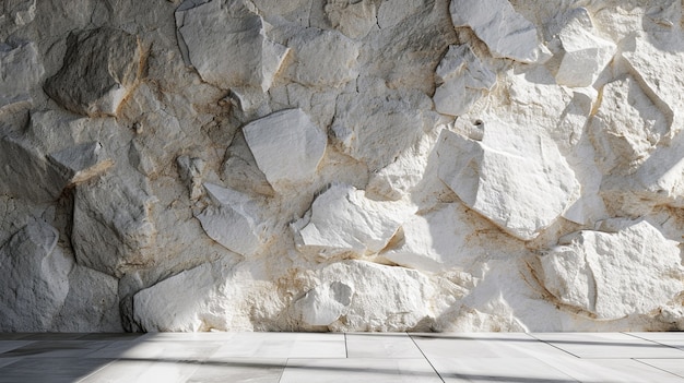 Free Photo photorealistic stone wall surface