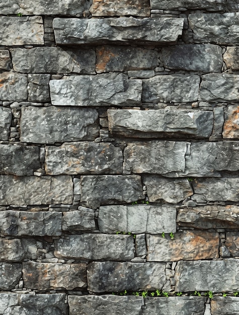 Free photo photorealistic stone wall surface