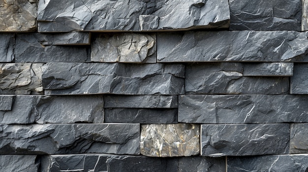 Photorealistic stone wall surface