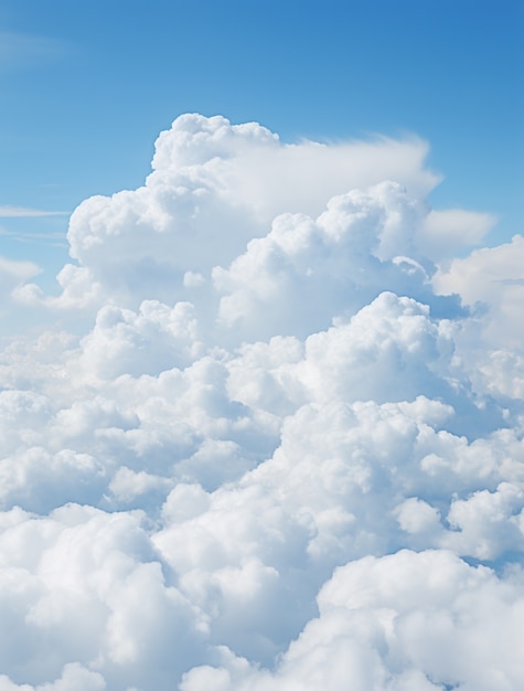 Photorealistic style clouds